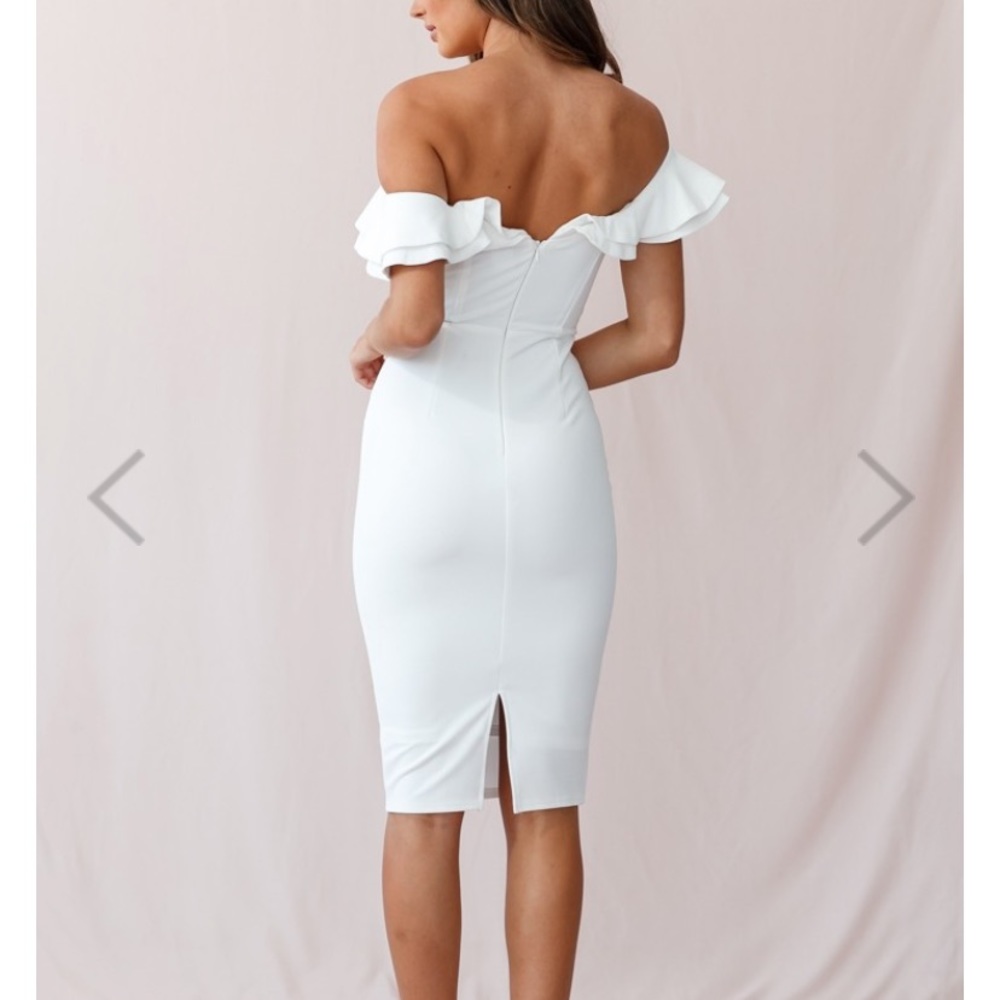 White dress